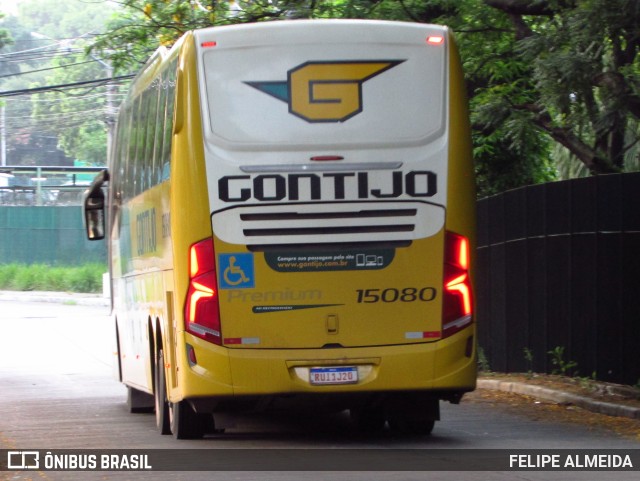 Empresa Gontijo de Transportes 15080 na cidade de São Paulo, São Paulo, Brasil, por FELIPE ALMEIDA. ID da foto: 11598937.