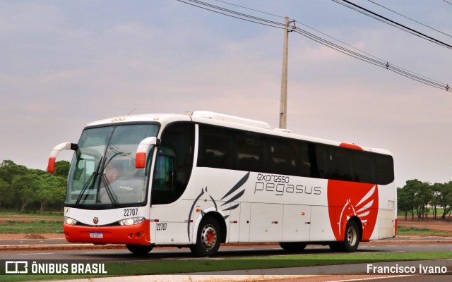 Pegasus Turismo 22707 na cidade de Assis, São Paulo, Brasil, por Francisco Ivano. Número da foto: #11599866.