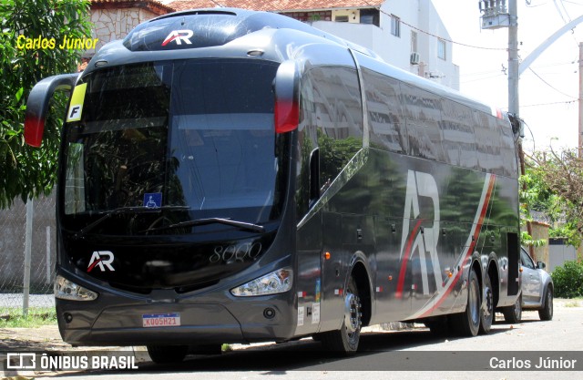 A.R. Transporte 8000 na cidade de Caldas Novas, Goiás, Brasil, por Carlos Júnior. ID da foto: 11598422.