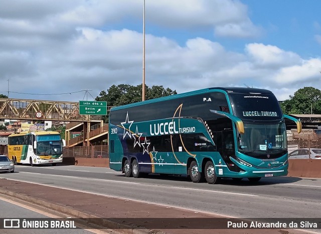 Luccel Transporte e Turismo 390 na cidade de Betim, Minas Gerais, Brasil, por Paulo Alexandre da Silva. Número da foto: #11599077.
