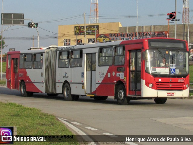 Itajaí Transportes Coletivos 2027 na cidade de Campinas, São Paulo, Brasil, por Henrique Alves de Paula Silva. ID da foto: 11599151.