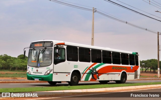 Empresa de Transportes Andorinha 6051 na cidade de Assis, São Paulo, Brasil, por Francisco Ivano. ID da foto: 11599861.