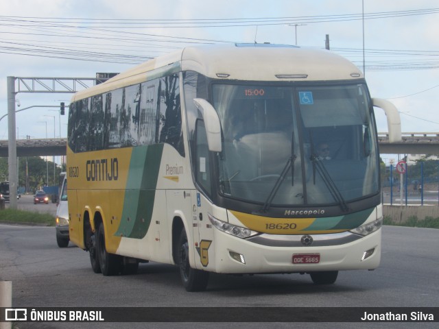 Empresa Gontijo de Transportes 18620 na cidade de Jaboatão dos Guararapes, Pernambuco, Brasil, por Jonathan Silva. Número da foto: #11600075.