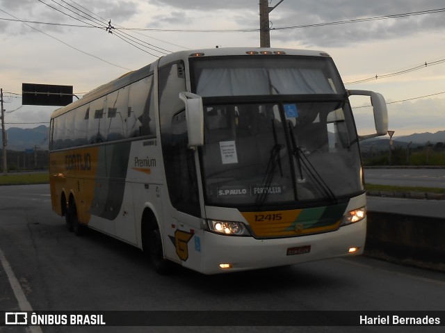 Empresa Gontijo de Transportes 12415 na cidade de Betim, Minas Gerais, Brasil, por Hariel Bernades. Número da foto: #11599893.