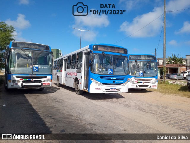 Consórcio Navegantes - 02 > Viação São Jorge > Transurb Transporte Urbano 02036 na cidade de João Pessoa, Paraíba, Brasil, por Daniel da Silva. ID da foto: 11600123.