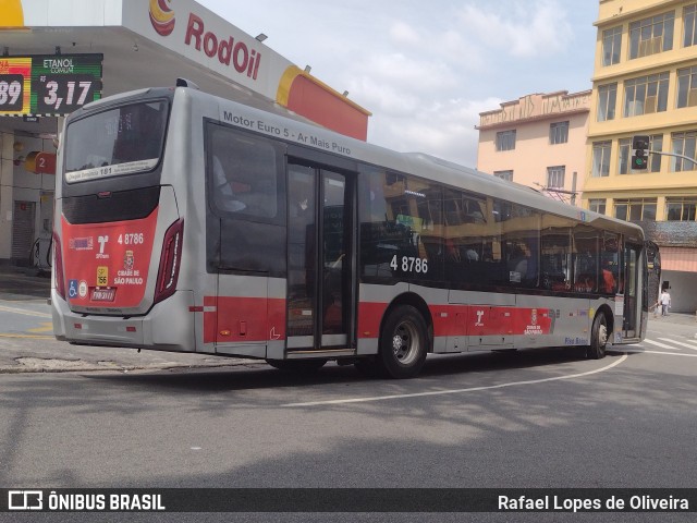 Express Transportes Urbanos Ltda 4 8786 na cidade de São Paulo, São Paulo, Brasil, por Rafael Lopes de Oliveira. Número da foto: #11601139.