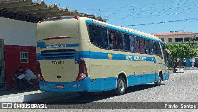 Viação Novo Horizonte 1021611 na cidade de Tanhaçu, Bahia, Brasil, por Flávio  Santos. Número da foto: #11600114.