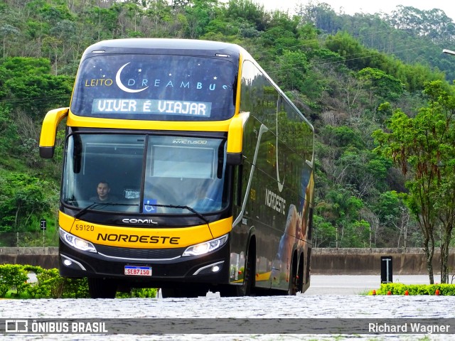 Expresso Nordeste 59120 na cidade de Queluz, São Paulo, Brasil, por Richard Wagner. Número da foto: #11601972.
