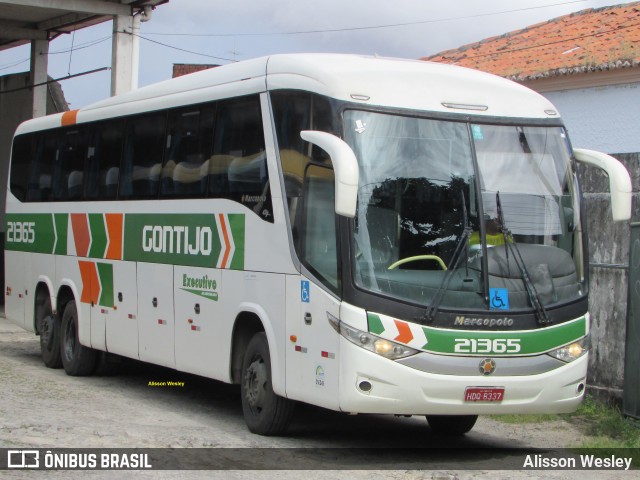 Empresa Gontijo de Transportes 21365 na cidade de Fortaleza, Ceará, Brasil, por Alisson Wesley. ID da foto: 11603272.