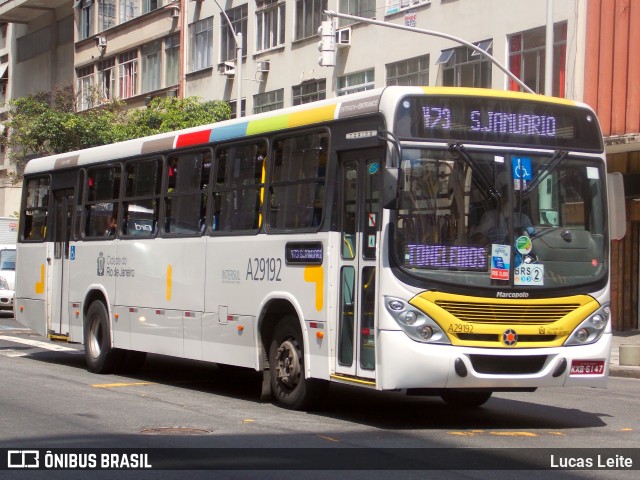 Empresa de Transportes Braso Lisboa A29192 na cidade de Rio de Janeiro, Rio de Janeiro, Brasil, por Lucas Leite. Número da foto: #11604874.