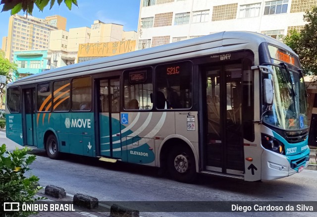 Transbus Transportes > Gávea Transportes 29327 na cidade de Belo Horizonte, Minas Gerais, Brasil, por Diego Cardoso da Silva. ID da foto: 11604455.