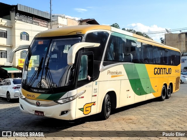 Empresa Gontijo de Transportes 19435 na cidade de Manhuaçu, Minas Gerais, Brasil, por Paulo Eller. Número da foto: #11602712.