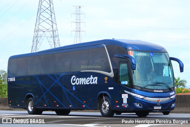 Viação Cometa 719616 na cidade de Roseira, São Paulo, Brasil, por Paulo Henrique Pereira Borges. Número da foto: #11604579.