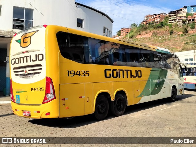 Empresa Gontijo de Transportes 19435 na cidade de Manhuaçu, Minas Gerais, Brasil, por Paulo Eller. Número da foto: #11602715.