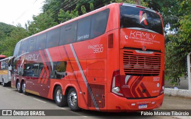 Kamily Turismo 9800 na cidade de Três Corações, Minas Gerais, Brasil, por Fábio Mateus Tibúrcio. ID da foto: 11602372.