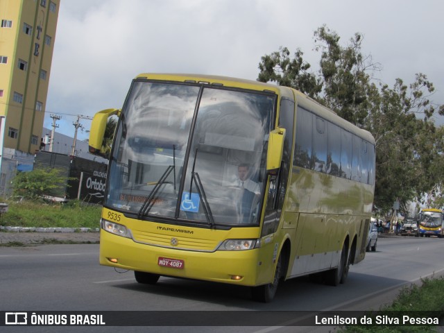 Viação Itapemirim 9535 na cidade de Caruaru, Pernambuco, Brasil, por Lenilson da Silva Pessoa. ID da foto: 11603907.