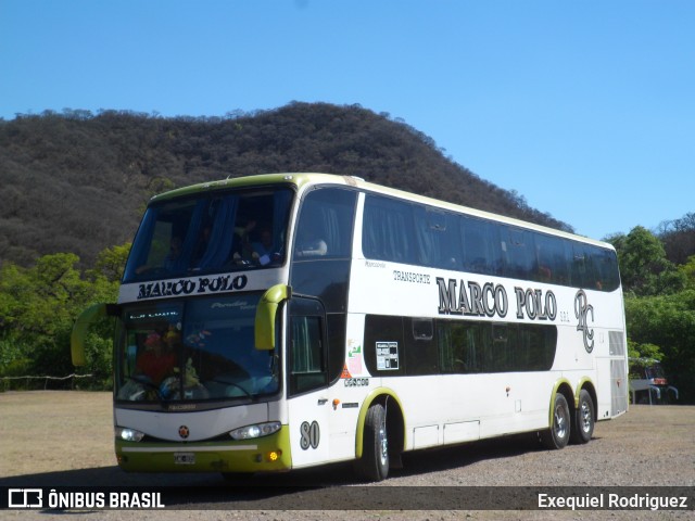 Transporte Marco Polo S.R.L. 80 na cidade de Salta, Capital, Salta, Argentina, por Exequiel Rodriguez. ID da foto: 11604906.