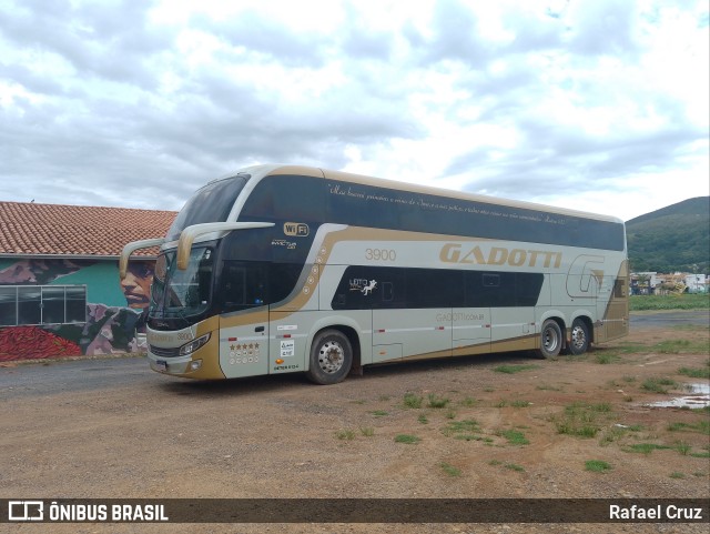 Auto Viação Gadotti 3900 na cidade de Capitólio, Minas Gerais, Brasil, por Rafael Cruz. ID da foto: 11602912.