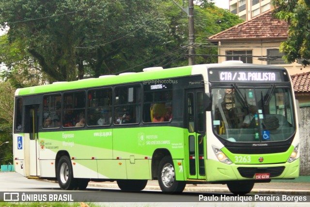 Expresso Maringá São José dos Campos 3263 na cidade de São José dos Campos, São Paulo, Brasil, por Paulo Henrique Pereira Borges. Número da foto: #11604465.