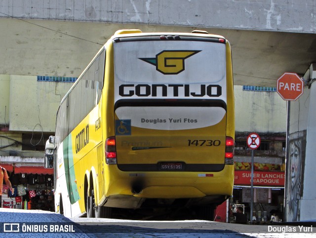 Empresa Gontijo de Transportes 14730 na cidade de Belo Horizonte, Minas Gerais, Brasil, por Douglas Yuri. Número da foto: #11605030.