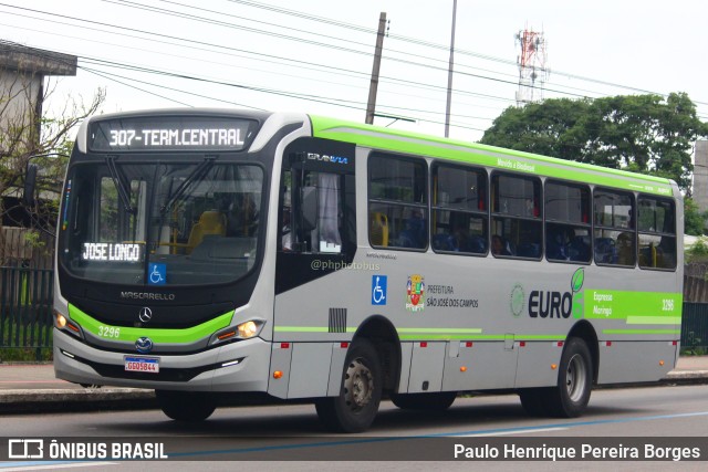 Expresso Maringá São José dos Campos 3296 na cidade de São José dos Campos, São Paulo, Brasil, por Paulo Henrique Pereira Borges. Número da foto: #11604474.