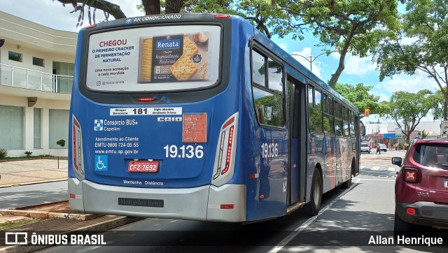 Transportes Capellini 19.136 na cidade de Paulínia, São Paulo, Brasil, por Allan Henrique. Número da foto: #11603233.