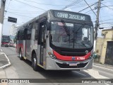 Pêssego Transportes 4 7004 na cidade de São Paulo, São Paulo, Brasil, por Rafael Lopes de Oliveira. Número da foto: #11604332.
