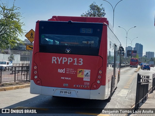 Metbus 1710 na cidade de Ñuñoa, Santiago, Metropolitana de Santiago, Chile, por Benjamín Tomás Lazo Acuña. ID da foto: 11607181.