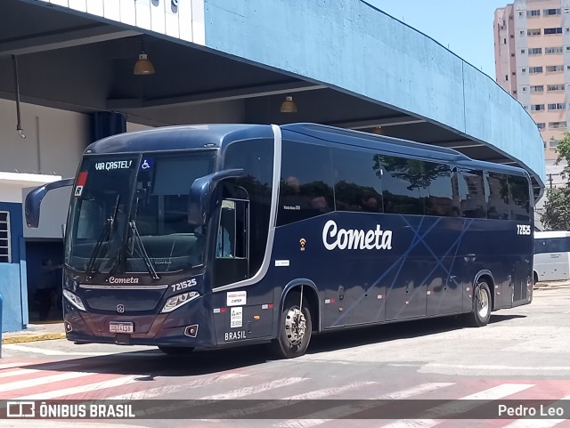 Viação Cometa 721525 na cidade de Sorocaba, São Paulo, Brasil, por Pedro Leo. Número da foto: #11605449.