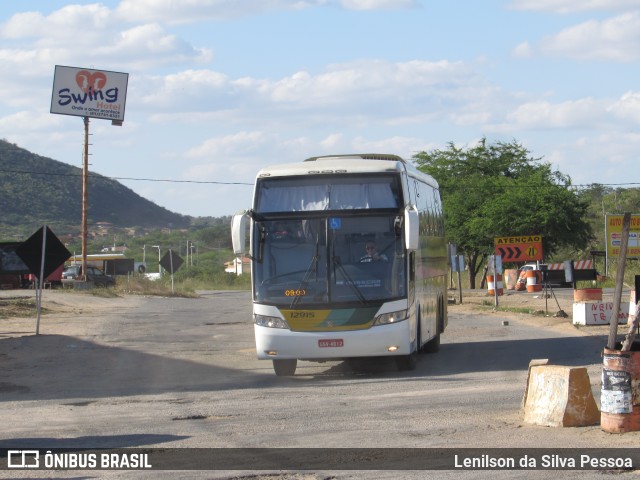 Empresa Gontijo de Transportes 12915 na cidade de Caruaru, Pernambuco, Brasil, por Lenilson da Silva Pessoa. ID da foto: 11606542.