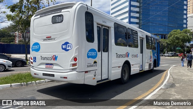 Nova Transporte 22357 na cidade de Vitória, Espírito Santo, Brasil, por Marcos Demetrio. Número da foto: #11605384.