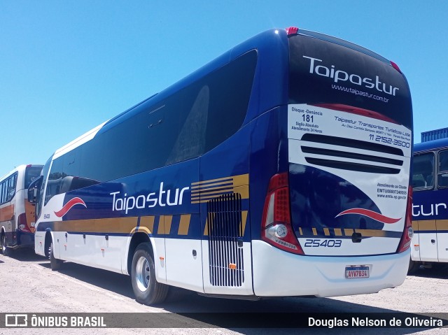 Taipastur Transportes Turísticos 25403 na cidade de Várzea Paulista, São Paulo, Brasil, por Douglas Nelson de Oliveira. ID da foto: 11605371.