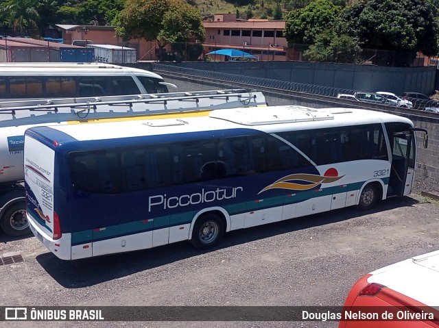 Piccolotur Transportes Turísticos 3321 na cidade de Várzea Paulista, São Paulo, Brasil, por Douglas Nelson de Oliveira. ID da foto: 11605432.