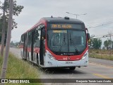 Subus 9830 na cidade de La Pintana, Santiago, Metropolitana de Santiago, Chile, por Benjamín Tomás Lazo Acuña. Número da foto: #:id.