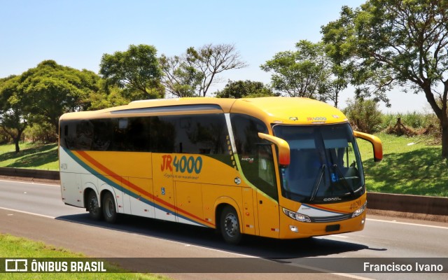 JR 4000 Transportes 4020 na cidade de Ourinhos, São Paulo, Brasil, por Francisco Ivano. ID da foto: 11609558.