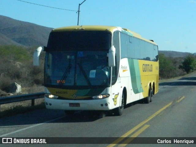 Empresa Gontijo de Transportes 14695 na cidade de Jequié, Bahia, Brasil, por Carlos  Henrique. ID da foto: 11609127.