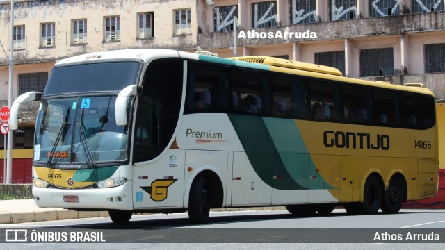 Empresa Gontijo de Transportes 14165 na cidade de Belo Horizonte, Minas Gerais, Brasil, por Athos Arruda. ID da foto: 11609838.