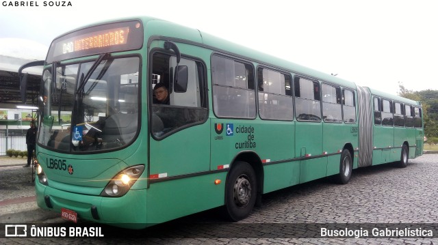 Araucária Transportes Coletivos LB605 na cidade de Curitiba, Paraná, Brasil, por Busologia Gabrielística. ID da foto: 11608865.