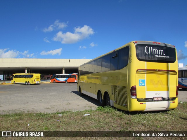 Viação Itapemirim 8719 na cidade de Caruaru, Pernambuco, Brasil, por Lenilson da Silva Pessoa. ID da foto: 11609754.