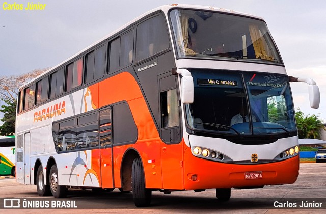 Viação Paraúna 950 na cidade de Goiânia, Goiás, Brasil, por Carlos Júnior. ID da foto: 11609527.