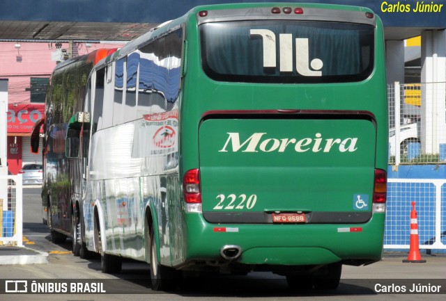 Empresa de Transportes e Turismo Moreira 2220 na cidade de Goiânia, Goiás, Brasil, por Carlos Júnior. Número da foto: #11609012.