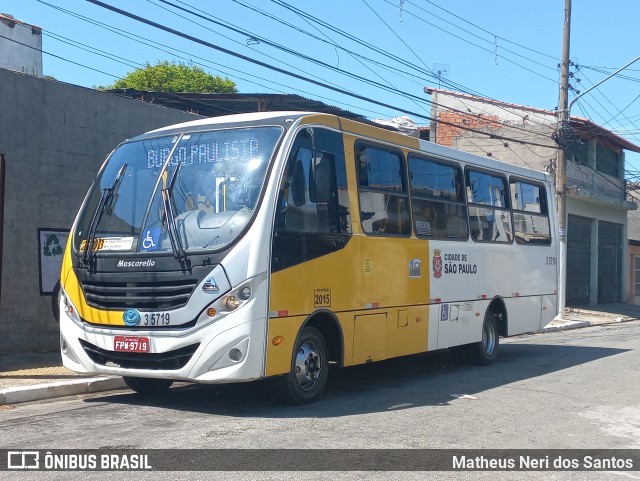 Upbus Qualidade em Transportes 3 5719 na cidade de São Paulo, São Paulo, Brasil, por Matheus Neri dos Santos. ID da foto: 11607718.