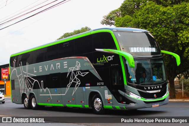 Levare Transportes 2072 na cidade de Uberaba, Minas Gerais, Brasil, por Paulo Henrique Pereira Borges. Número da foto: #11608207.