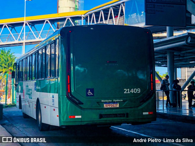 OT Trans - Ótima Salvador Transportes 21409 na cidade de Lauro de Freitas, Bahia, Brasil, por André Pietro  Lima da Silva. Número da foto: #11665773.