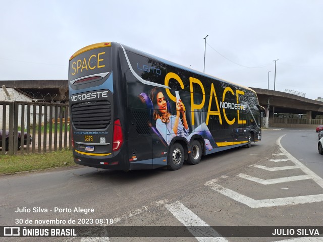 Expresso Nordeste 5973 na cidade de Porto Alegre, Rio Grande do Sul, Brasil, por JULIO SILVA. Número da foto: #11667237.