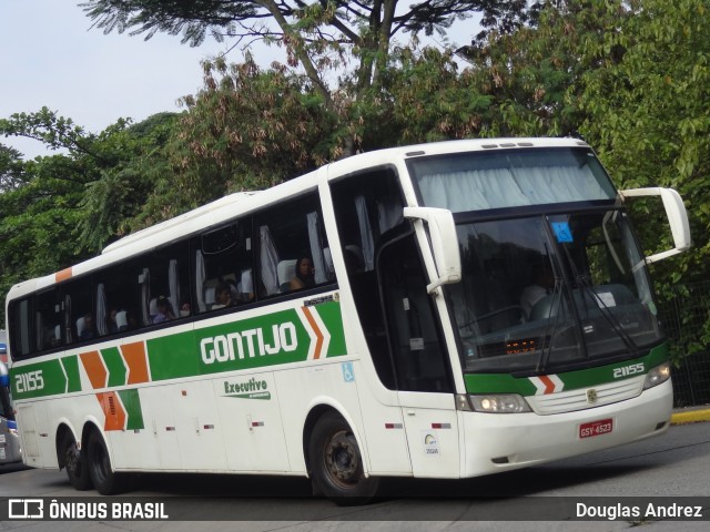 Empresa Gontijo de Transportes 21155 na cidade de São Paulo, São Paulo, Brasil, por Douglas Andrez. ID da foto: 11667824.