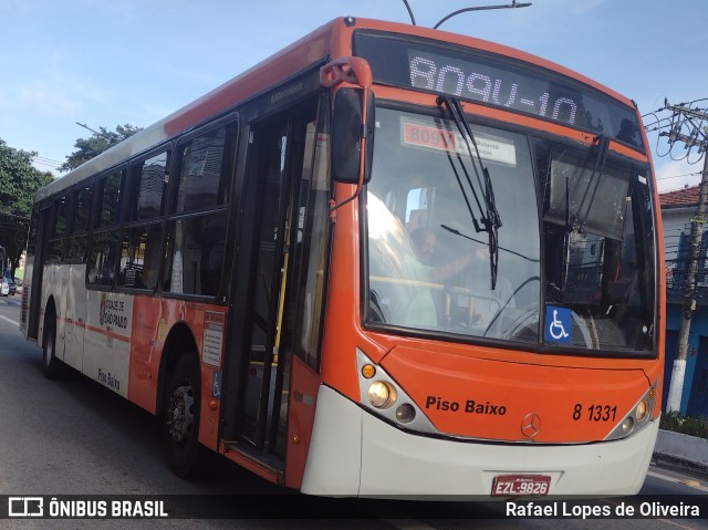 TRANSPPASS - Transporte de Passageiros 8 1331 na cidade de São Paulo, São Paulo, Brasil, por Rafael Lopes de Oliveira. ID da foto: 11666073.