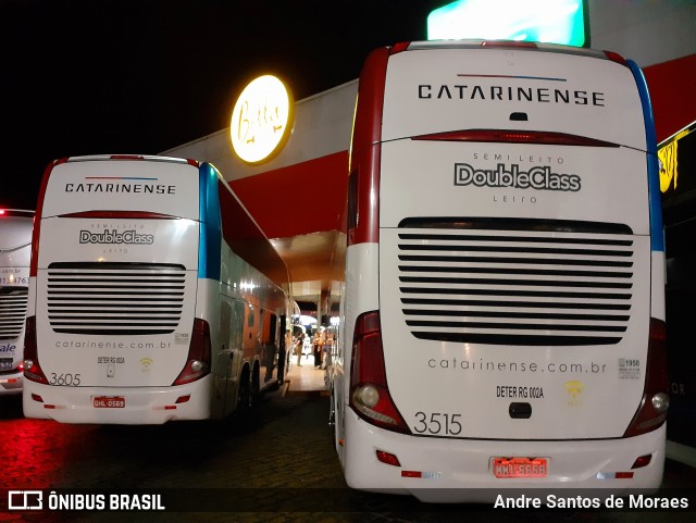 Auto Viação Catarinense 3515 na cidade de Pariquera-Açu, São Paulo, Brasil, por Andre Santos de Moraes. Número da foto: #11665644.