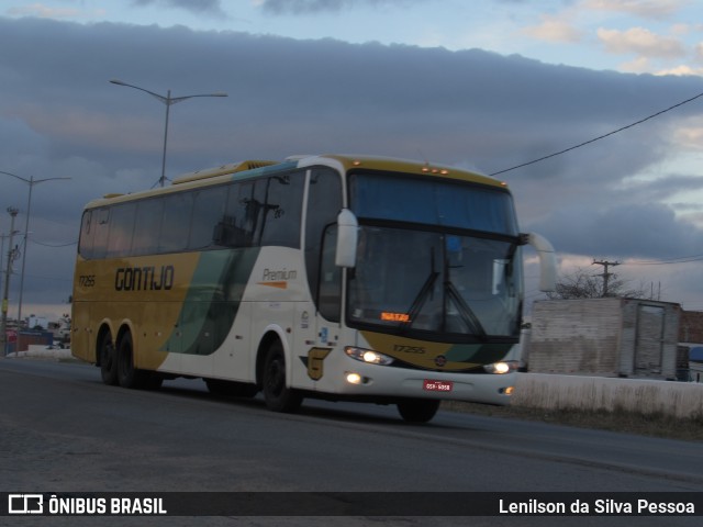 Empresa Gontijo de Transportes 17255 na cidade de Caruaru, Pernambuco, Brasil, por Lenilson da Silva Pessoa. Número da foto: #11667235.