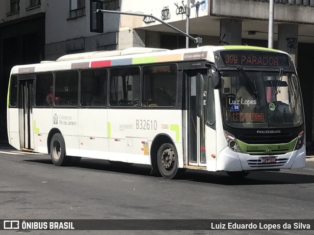 Viação Pavunense B32610 na cidade de Rio de Janeiro, Rio de Janeiro, Brasil, por Luiz Eduardo Lopes da Silva. Número da foto: #11665755.